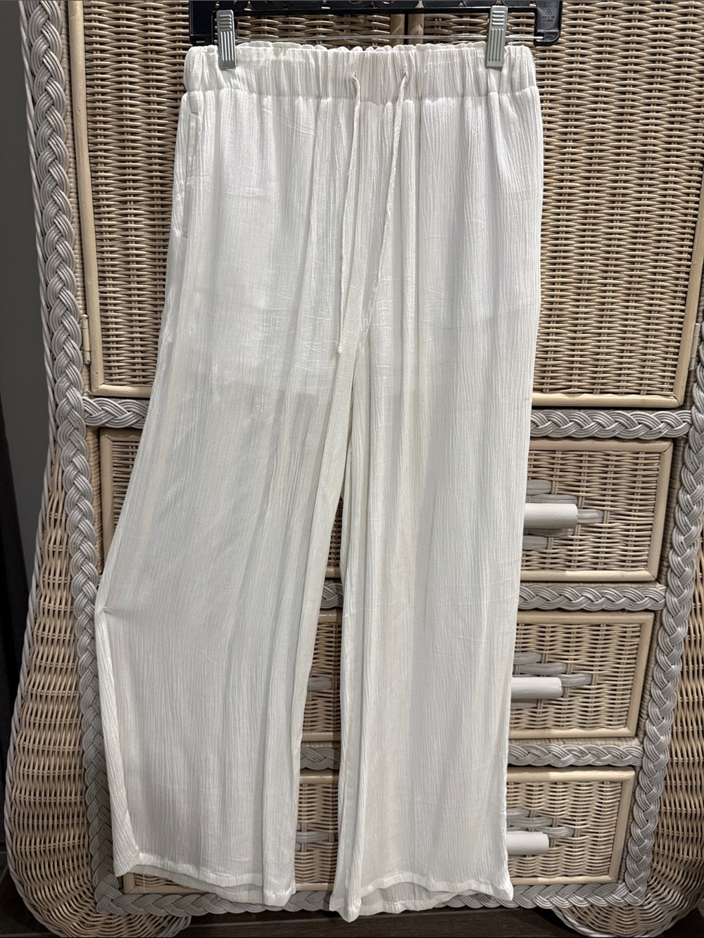 Streetwear Society White Wide Leg Pants